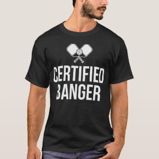 Camiseta Jogador de Pickleball Banger Certificado