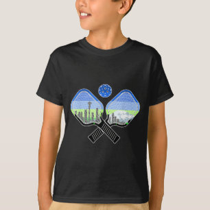 Camiseta jogador de pickleball de Seattle noroeste do pacíf