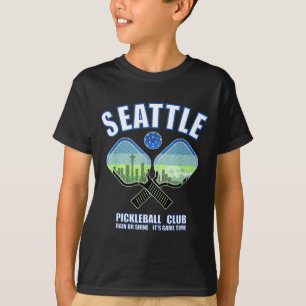 Camiseta jogador de pickleball de Seattle noroeste do pacíf