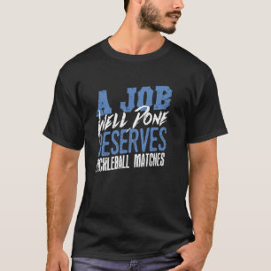 Camiseta Jogador de Pickleball Engraçado Pickleball Ball Lo