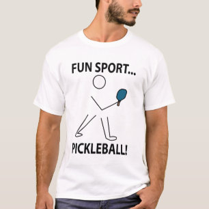Camiseta Jogador de Pickleball Esportes Diversão Esporte Pi