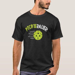 Camiseta Jogador de Pickleball Paddle Esportes Diversão
