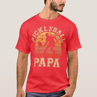 Camiseta Jogador de Pickleball Papá Encantado