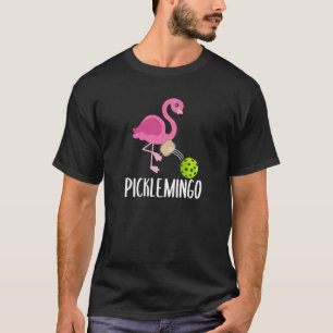Camiseta Jogador de Pickleball Picklemingo Pink Fla