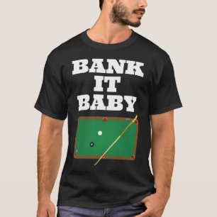 Camiseta Jogador de Piscina Billiards Shirt Gift Men Mulher