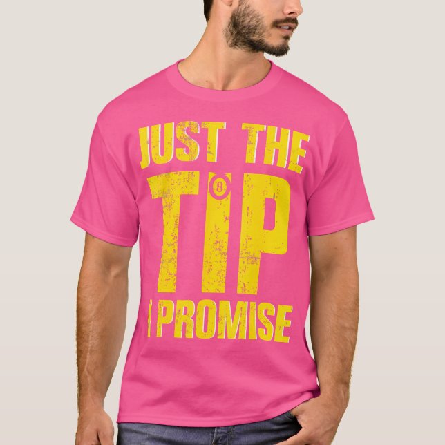 Camiseta Jogador de Piscina profissional, apenas a Dica Eng (Frente)