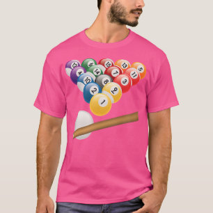Camiseta Jogador de piscina Snooker Billiards Glove Wearer