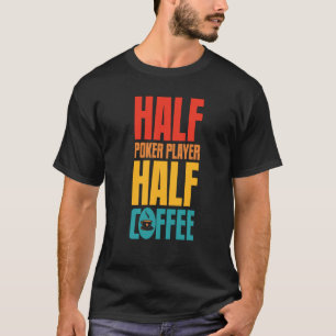 Camiseta Jogador De Poker Para Café