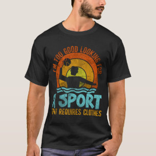 Camiseta Jogador de Pólo Aquático Equipe de Pólo Aquático T