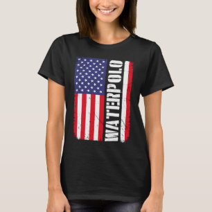 Camiseta Jogador de Pólo Aquático Nadando Embaixo D'água Eq