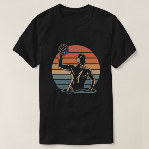 Camiseta Jogador de Pólo Aquático Vintage