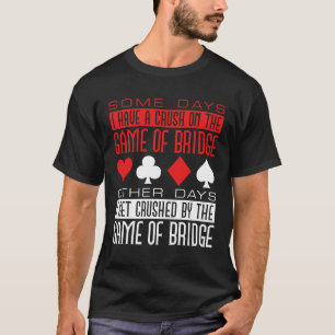 Camiseta Jogador de Ponte Engraçado Esmagado pelo Jogo