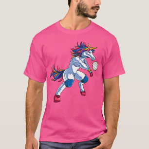 Camiseta Jogador de Praia C da Funny Unicorn de Voleibol