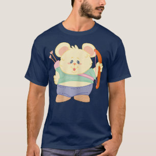 Camiseta Jogador de Rato de Hamster Cute - Presente para Me