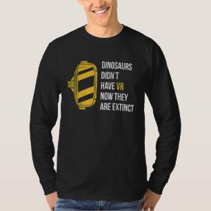 Camiseta Jogador De Realidade Virtual Para Um Desenvolvedor