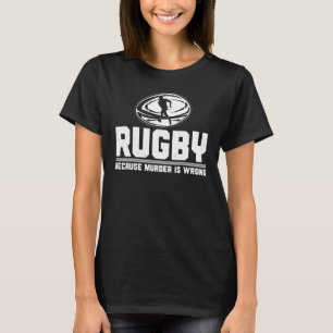 Camiseta Jogador de Rugbi da Liga do Rugbi do Esporte Rugby