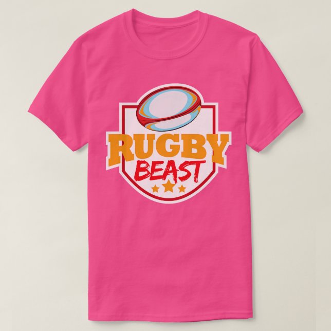Camiseta Jogador de Rugby (Frente do Design)