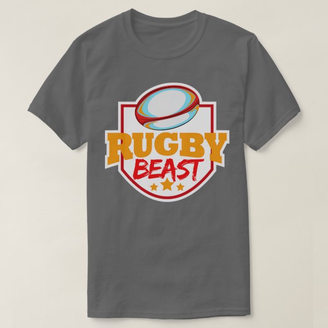 Camiseta Jogador de Rugby (Frente do Design)