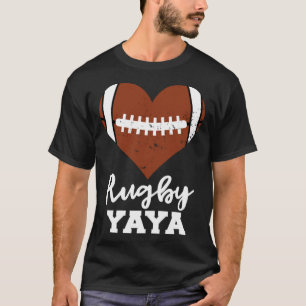 Camiseta Jogador de Rugby do Coração Yaya