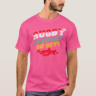Camiseta Jogador De Rugby E Combate Ou Toco Para Amer