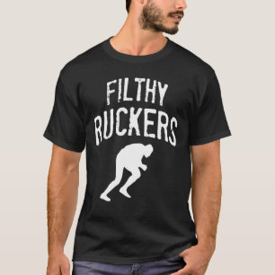 Camiseta Jogador de Rugby para Sujos Ruckers