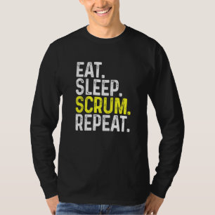 Camiseta Jogador de Rugby Reproduza Repetições de Dissipaçã
