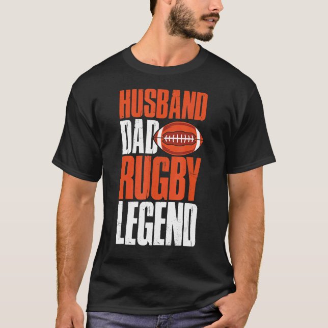 Camiseta Jogador de Rugbys, jogador de futebol americano, P (Frente)