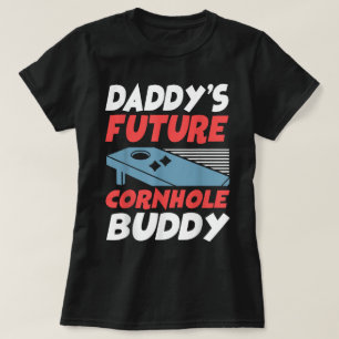 Camiseta Jogador de Saco Bean Carimbo Daddys Future Cornhol
