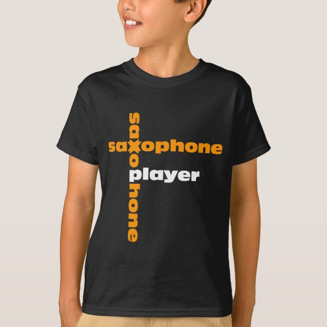 Camiseta Jogador de saxofone (Frente)