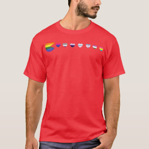 Camiseta Jogador de Sinalizador de Orgulho Ally LGBTQ para 