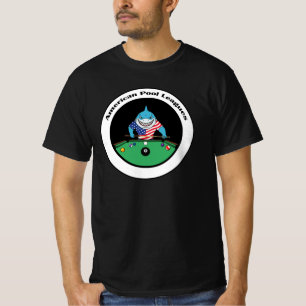 Camiseta Jogador de Sinuca de Bilhar Liga Americana de Bilh