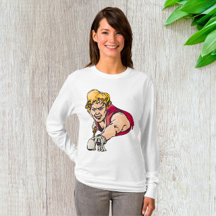 Camiseta Jogador de Sinuca Retro Esportes de Bilhar Vintage