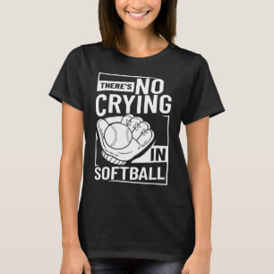Camiseta Jogador de Softbol Equipe Arremessador Receptor Tr