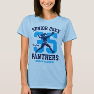 Camiseta Jogador de Softbol Feminino Sênior Time de Esporte