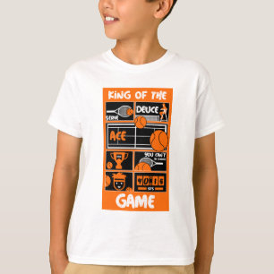 Camiseta Jogador de Tênis de Meninos Júnior