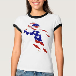 Camiseta Jogador de Tênis de Mens All-American