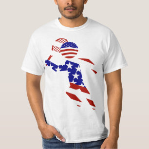 Camiseta Jogador de Tênis de Mens All-American