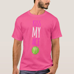 Camiseta Jogador de tênis, Gifs, Beija Meu Tênis Engraçado