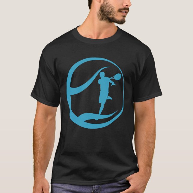 Camiseta Jogador de Tênis masculino (Frente)
