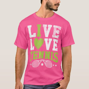 Camiseta Jogador De Tênis Masculino E Tênis Ao Vivo Engraça
