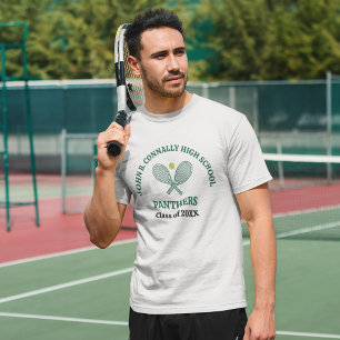 Camiseta Jogador de Tênis Personalizado da Escola de Ensino