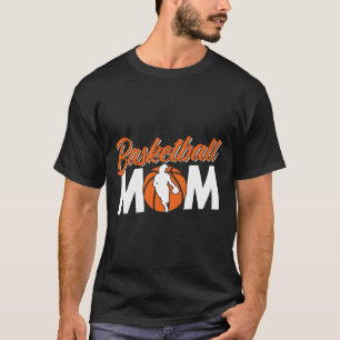 Camiseta Jogador de treinador de basquete da equipe da mãe