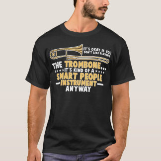 Camiseta Jogador de Trombone do Trombone Smart Pessoas