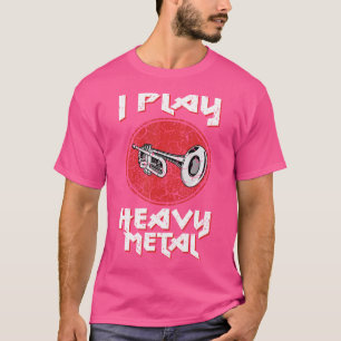 Camiseta Jogador de Trompete Engraçado Masculino Trompete d