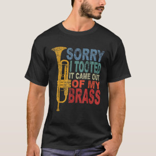 Camiseta Jogador de Trompete Engraçado Tumpeter Banda De Br
