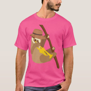 Camiseta Jogador de Trompete Leve - Tambor Jazz