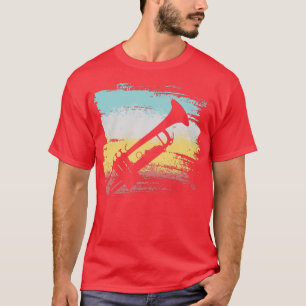 Camiseta Jogador de Trompete Vintage