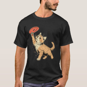 Camiseta jogador de Ultimate Frisbee Cat no Ultimate Frisbe