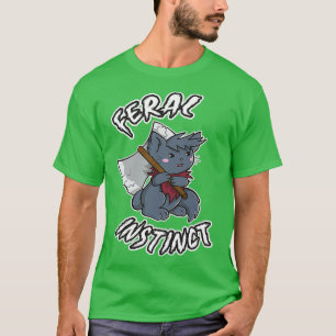 Camiseta Jogador de Vídeo Bárbaro de Instinto Feral