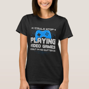Camiseta Jogador De Vídeo Engraçado - Jogos De Console De P